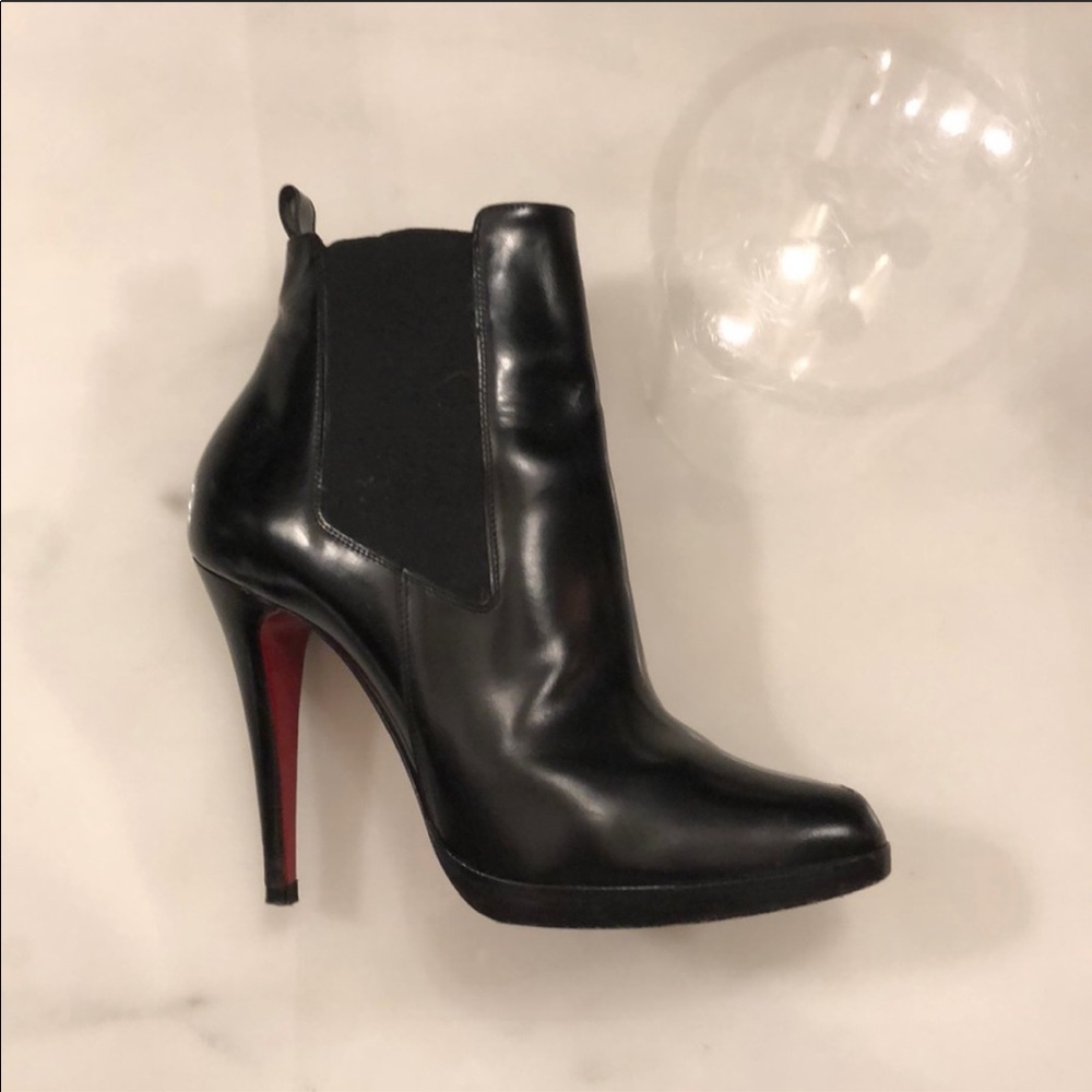 Christian Louboutin Black Booties Size 38.5/8.5 US